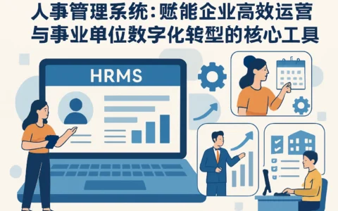 人事管理系统：赋能企业高效运营与事业单位数字化转型的核心工具