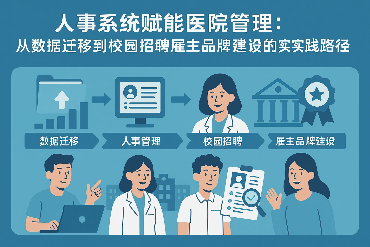 人事系统赋能医院管理：从数据迁移到校园招聘雇主品牌建设的实践路径