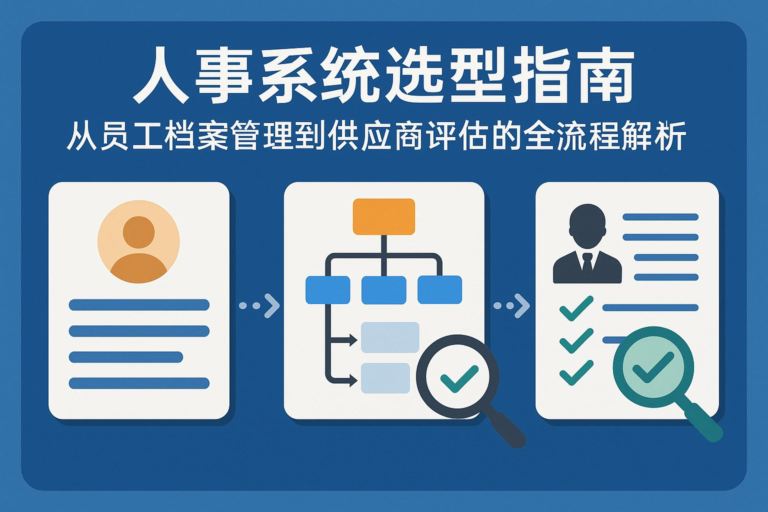 人事系统选型指南：从员工档案管理到供应商评估的全流程解析