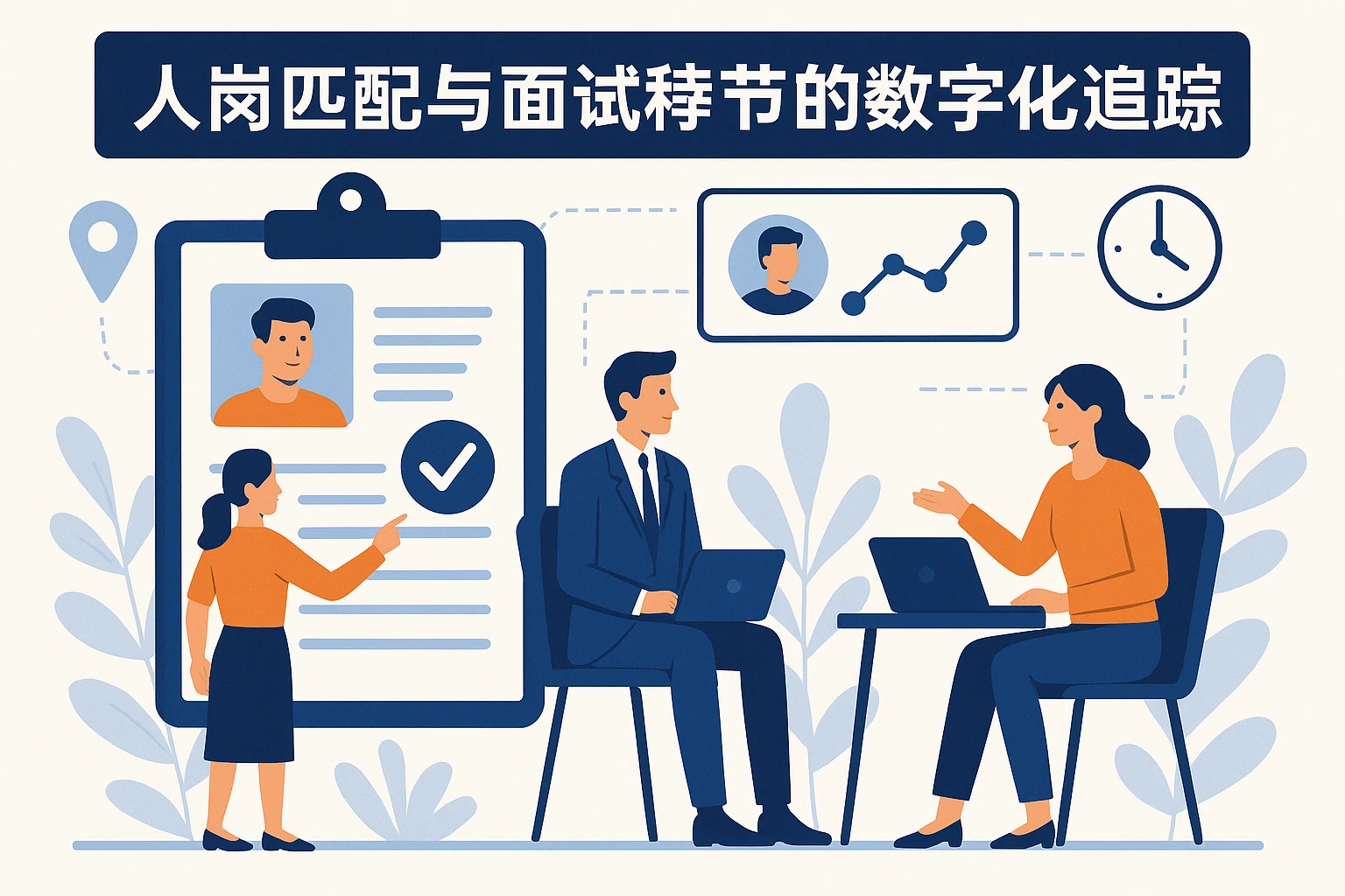 人岗匹配与面试环节的数字化追踪