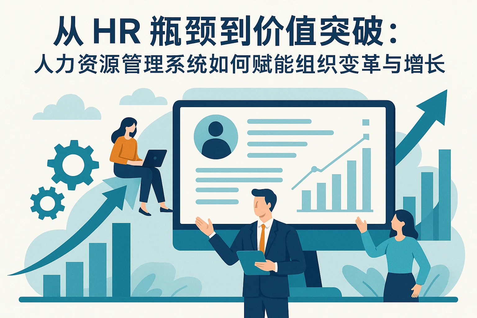 从HR瓶颈到价值突破：人力资源管理系统如何赋能组织变革与业务增长