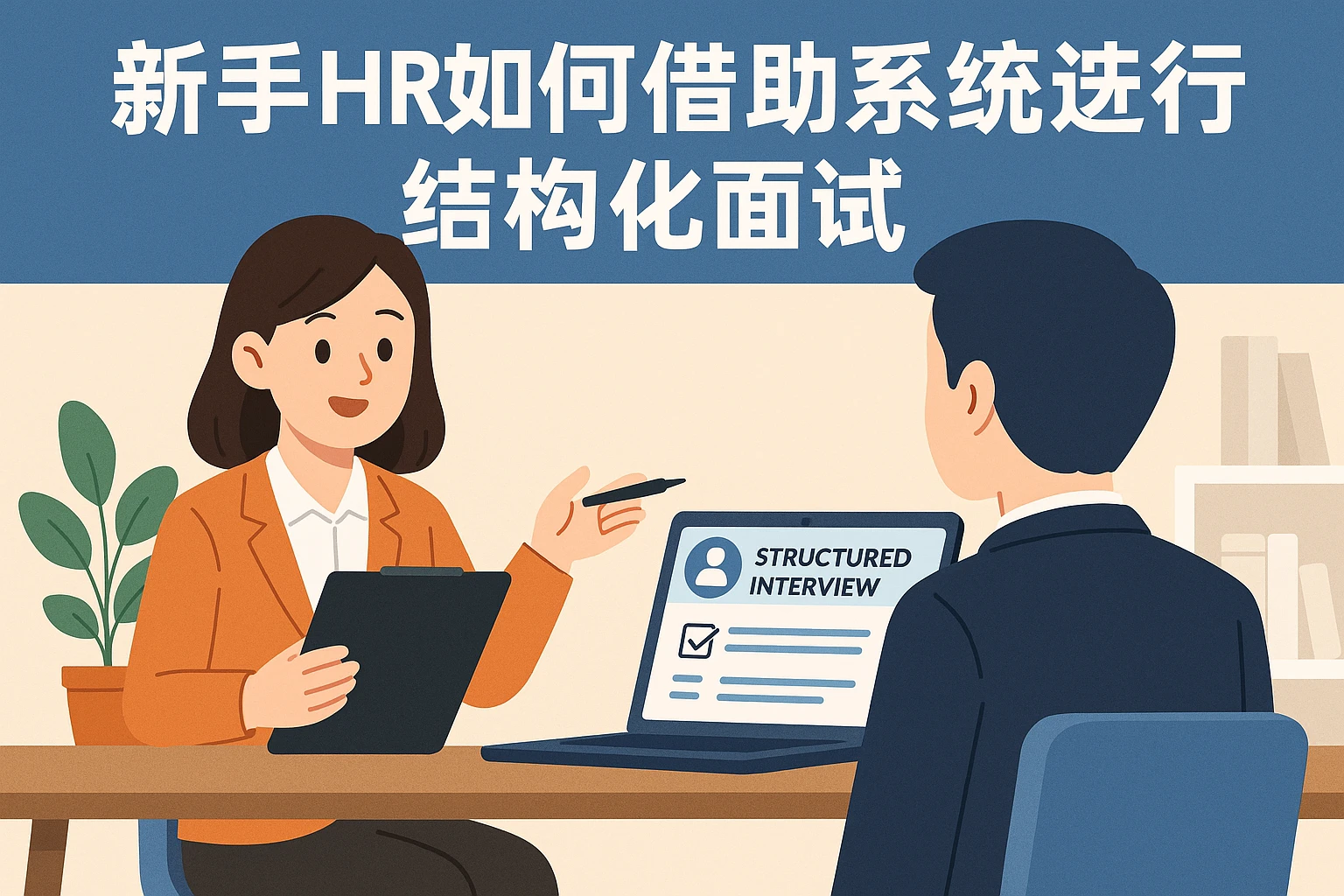 新手HR如何借助系统进行结构化面试