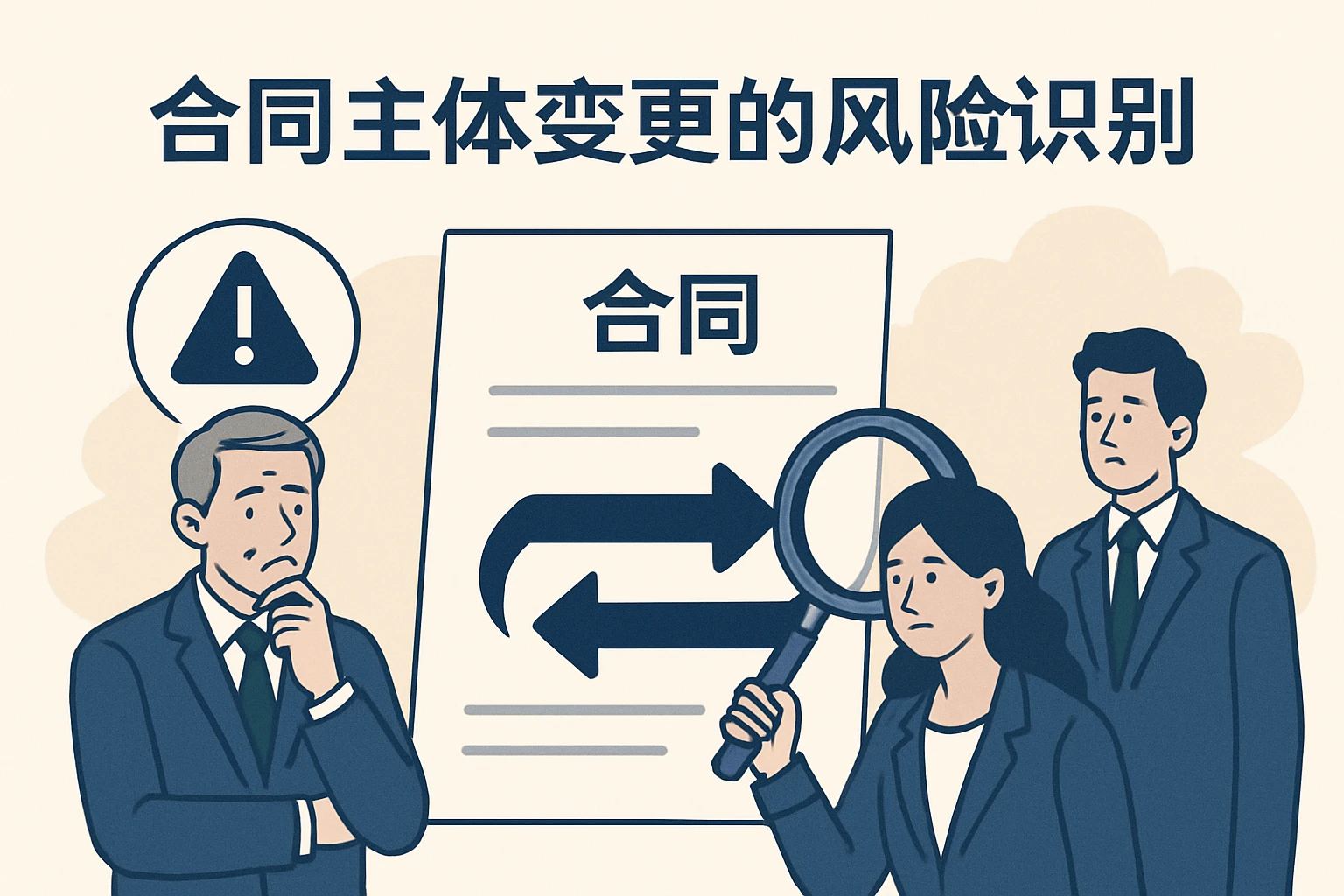合同主体变更的风险识别