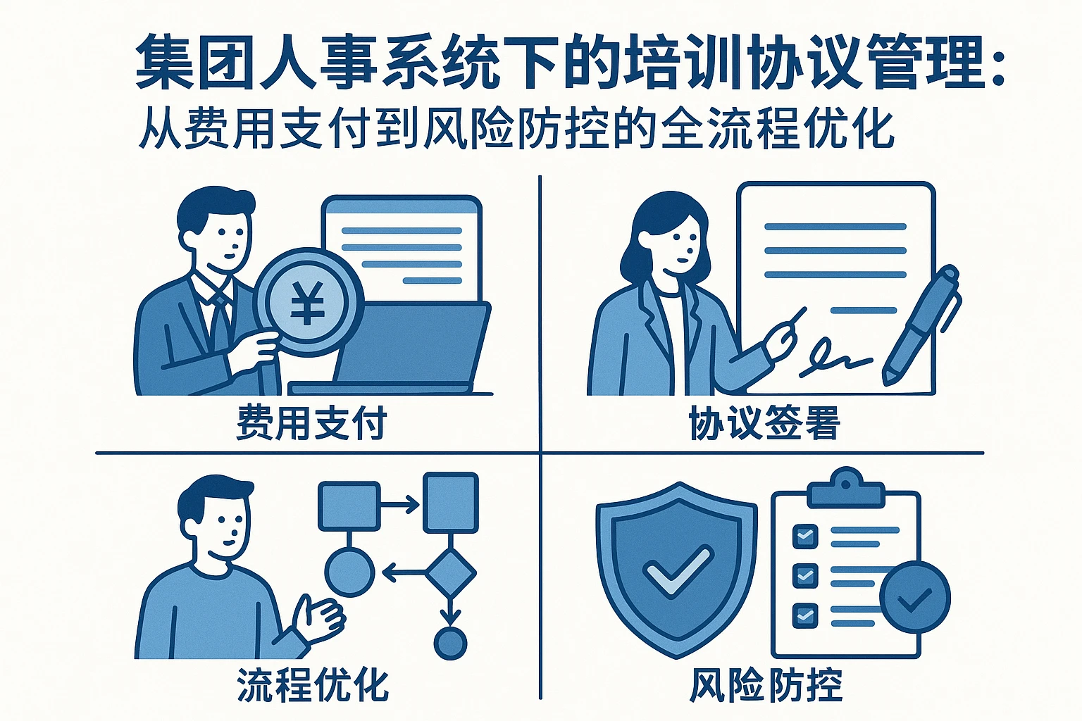 集团人事系统下的培训协议管理：从费用支付到风险防控的全流程优化