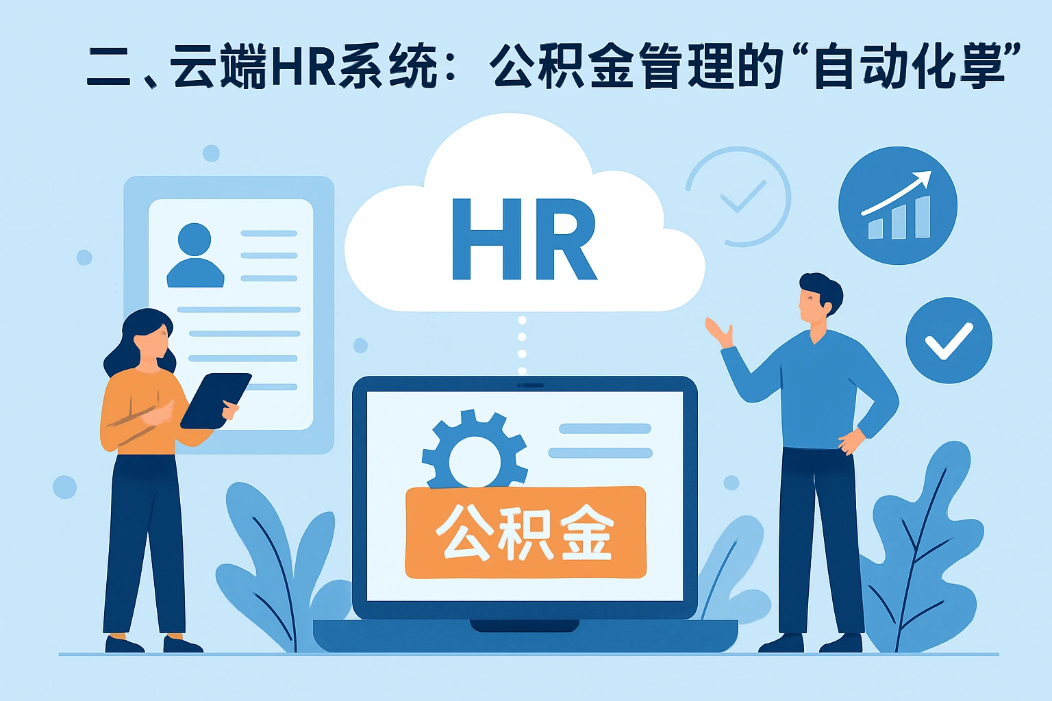 二、云端HR系统：公积金管理的“自动化引擎”