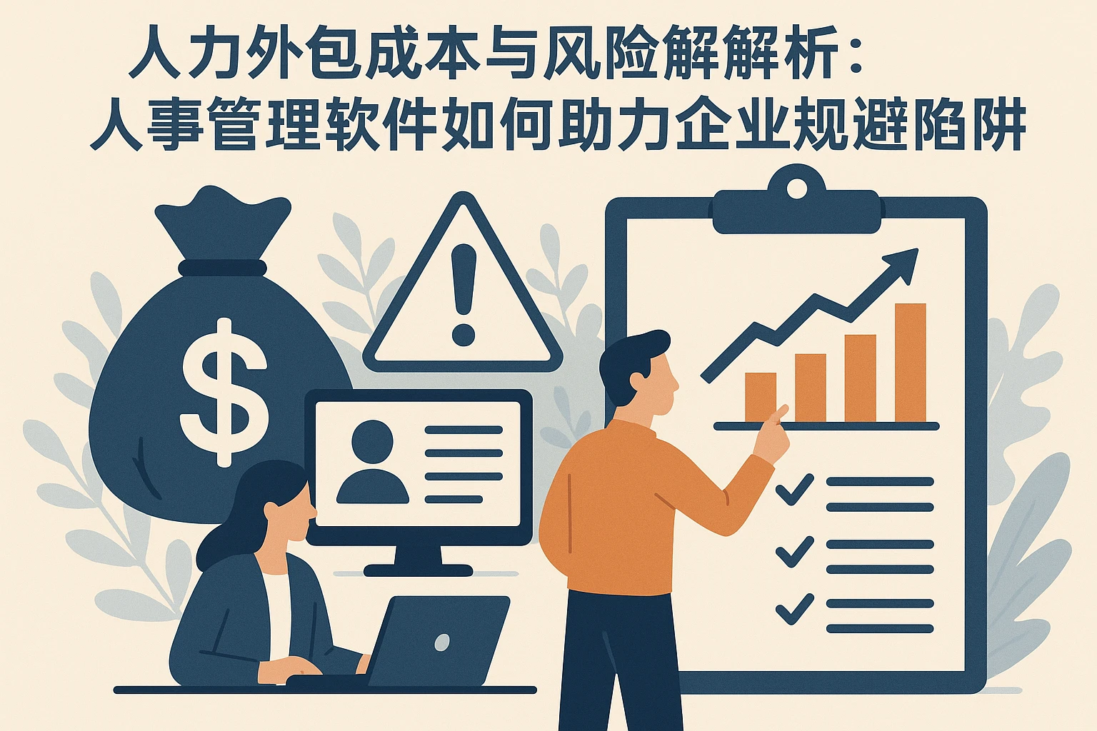 人力外包成本与风险解析：人事管理软件如何助力企业规避陷阱