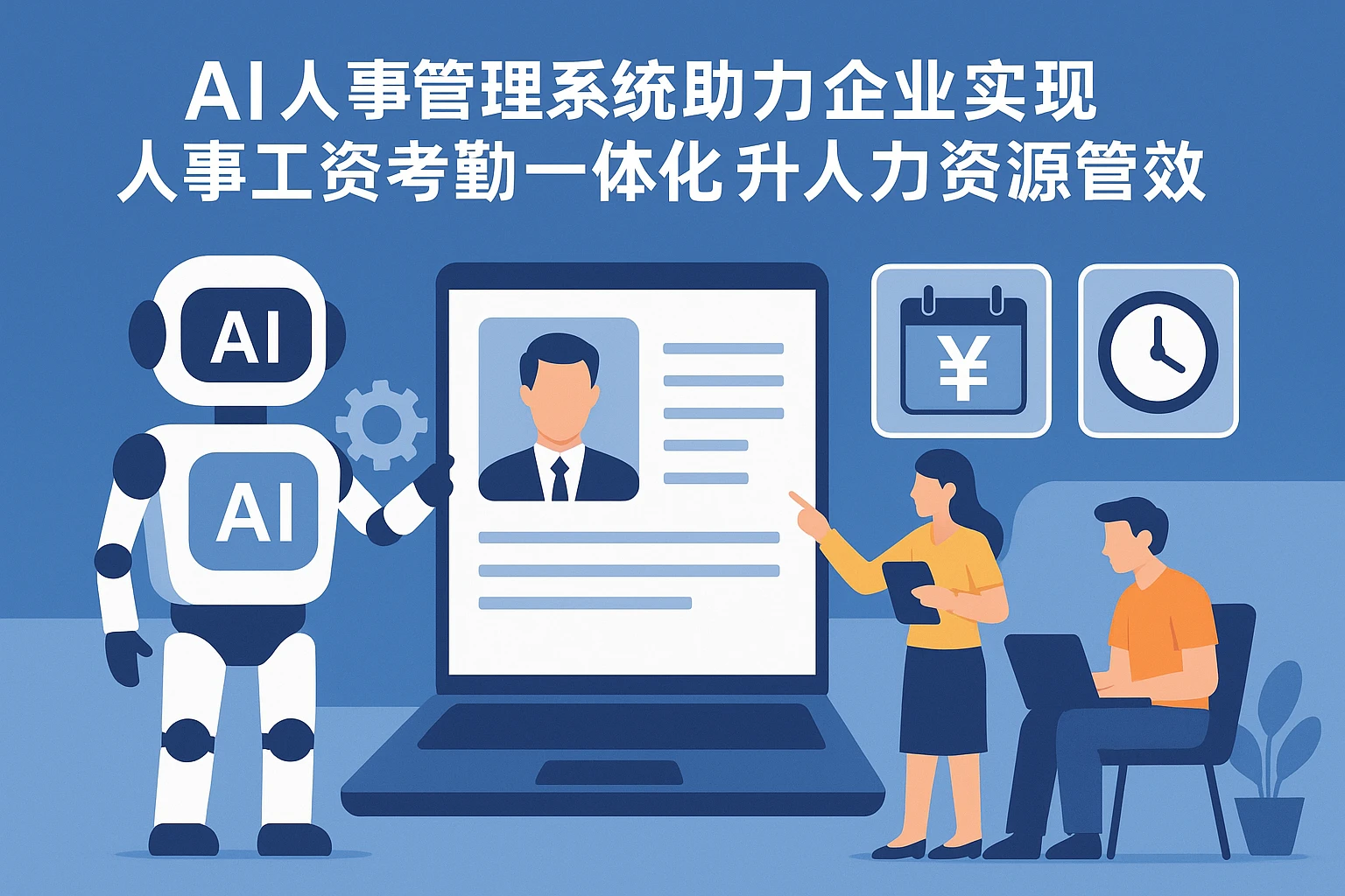 AI人事管理系统助力企业实现人事工资考勤一体化，提升人力资源管理效能