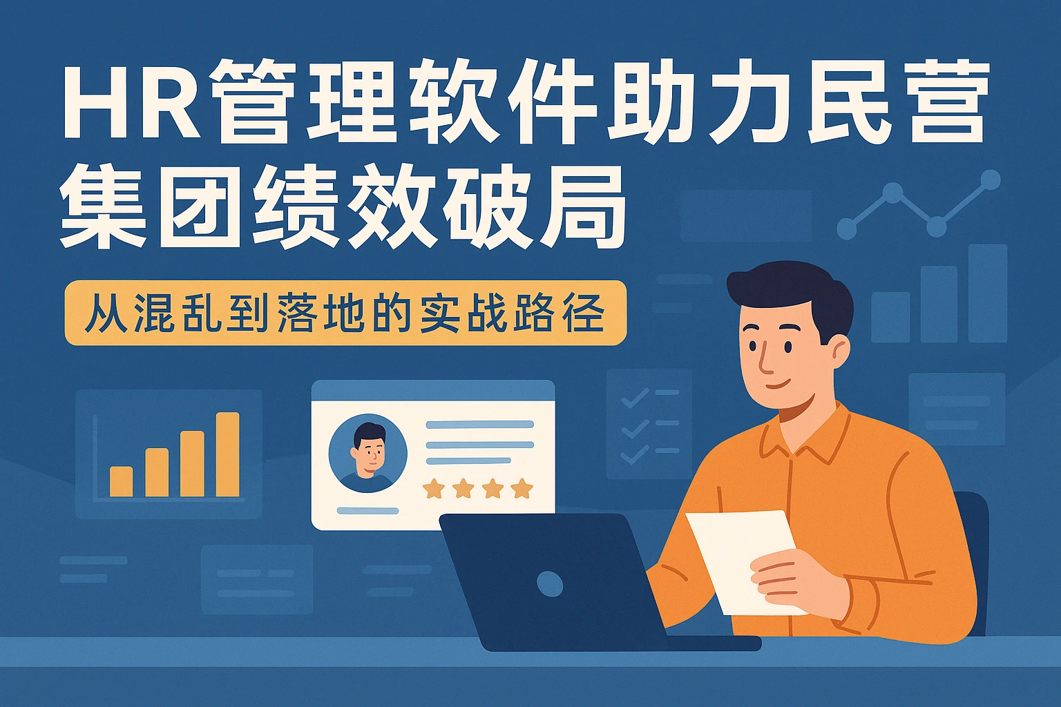 HR管理软件助力民营集团绩效破局：从混乱到落地的实战路径