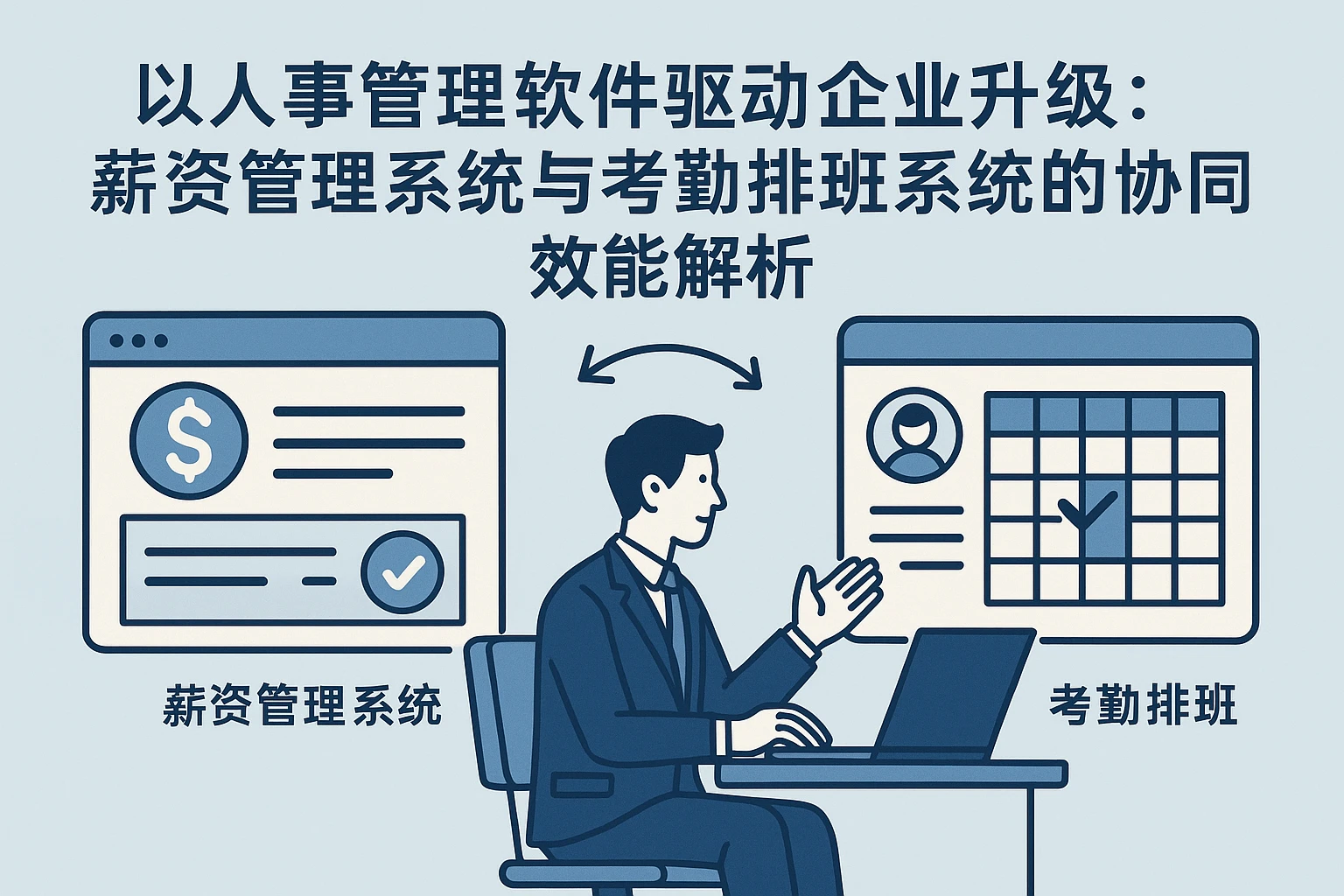 以人事管理软件驱动企业升级：薪资管理系统与考勤排班系统的协同效能解析