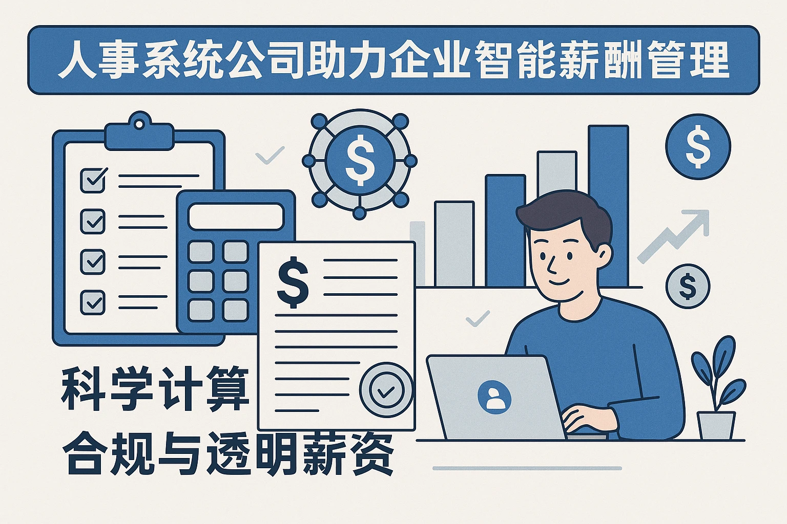 人事系统公司助力企业智能薪酬管理：科学计算合规与透明薪资