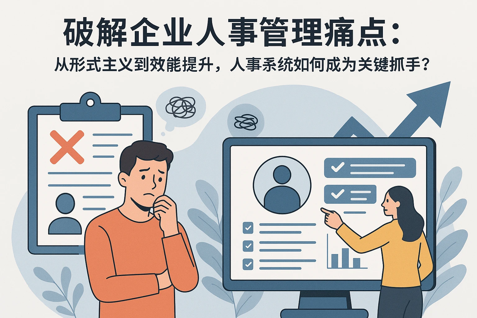 破解企业人事管理痛点：从形式主义到效能提升，人事系统如何成为关键抓手？