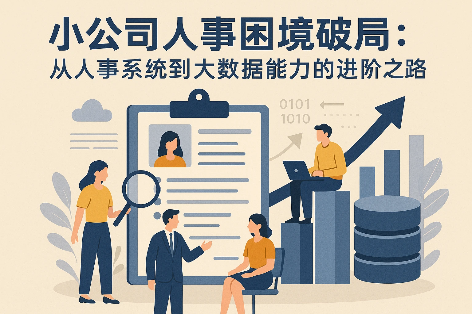 小公司人事困境破局：从人事系统到大数据能力的进阶之路