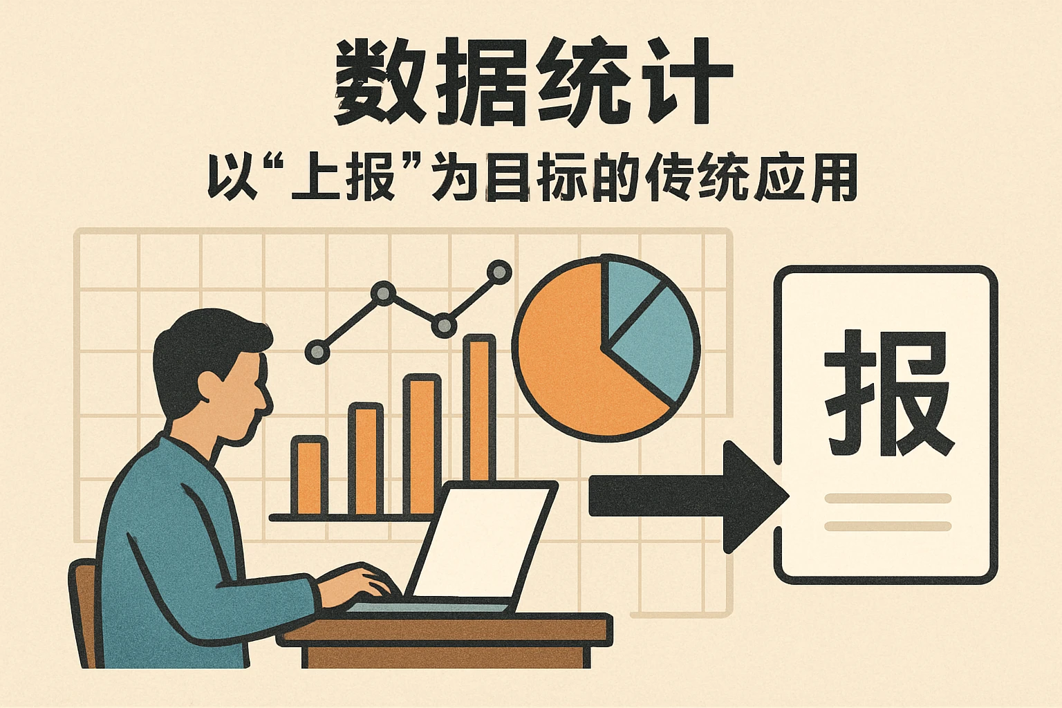 2. 数据统计：以“上报”为目标的传统应用