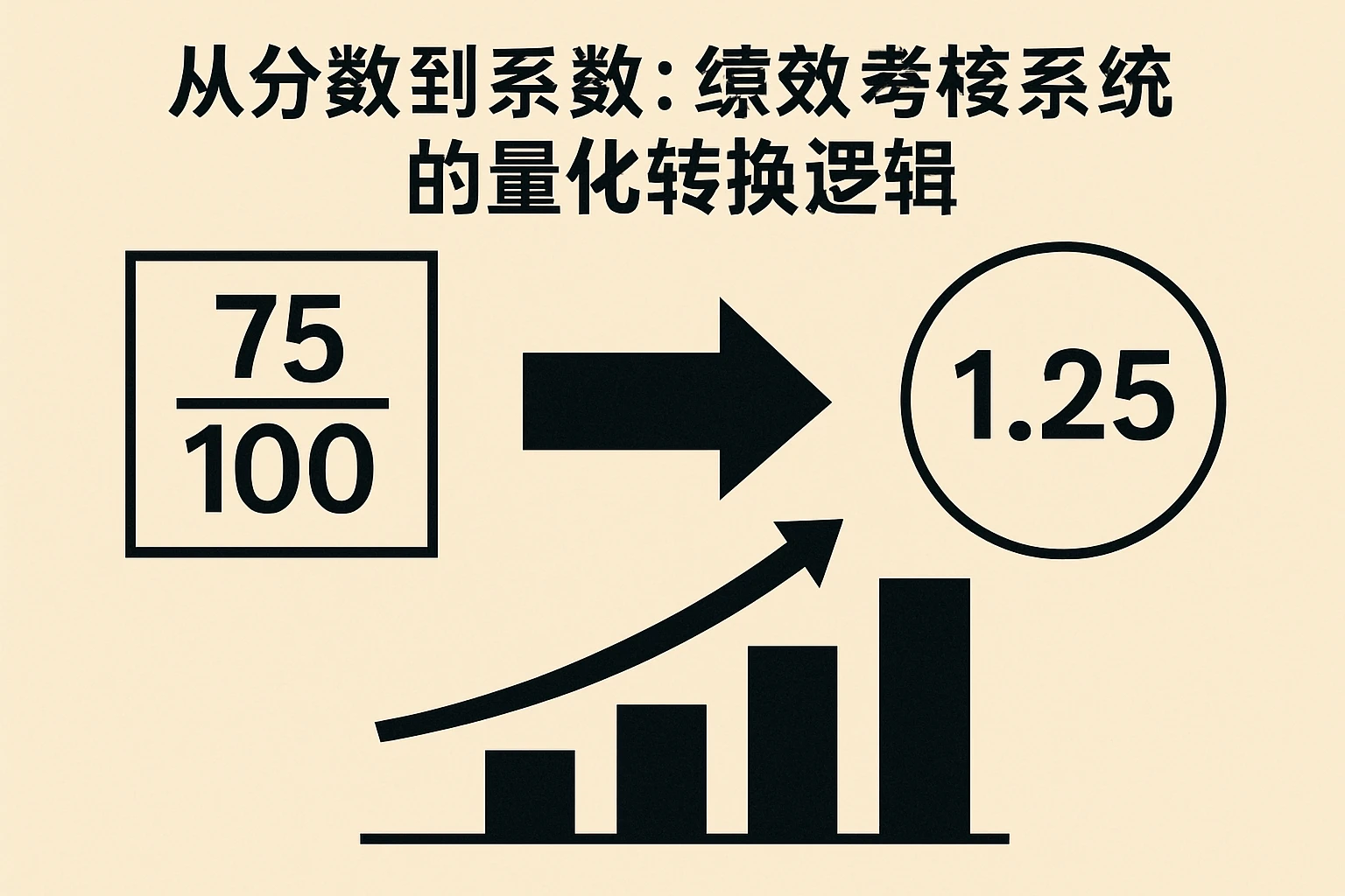 2. 从分数到系数：绩效考核系统的量化转换逻辑
