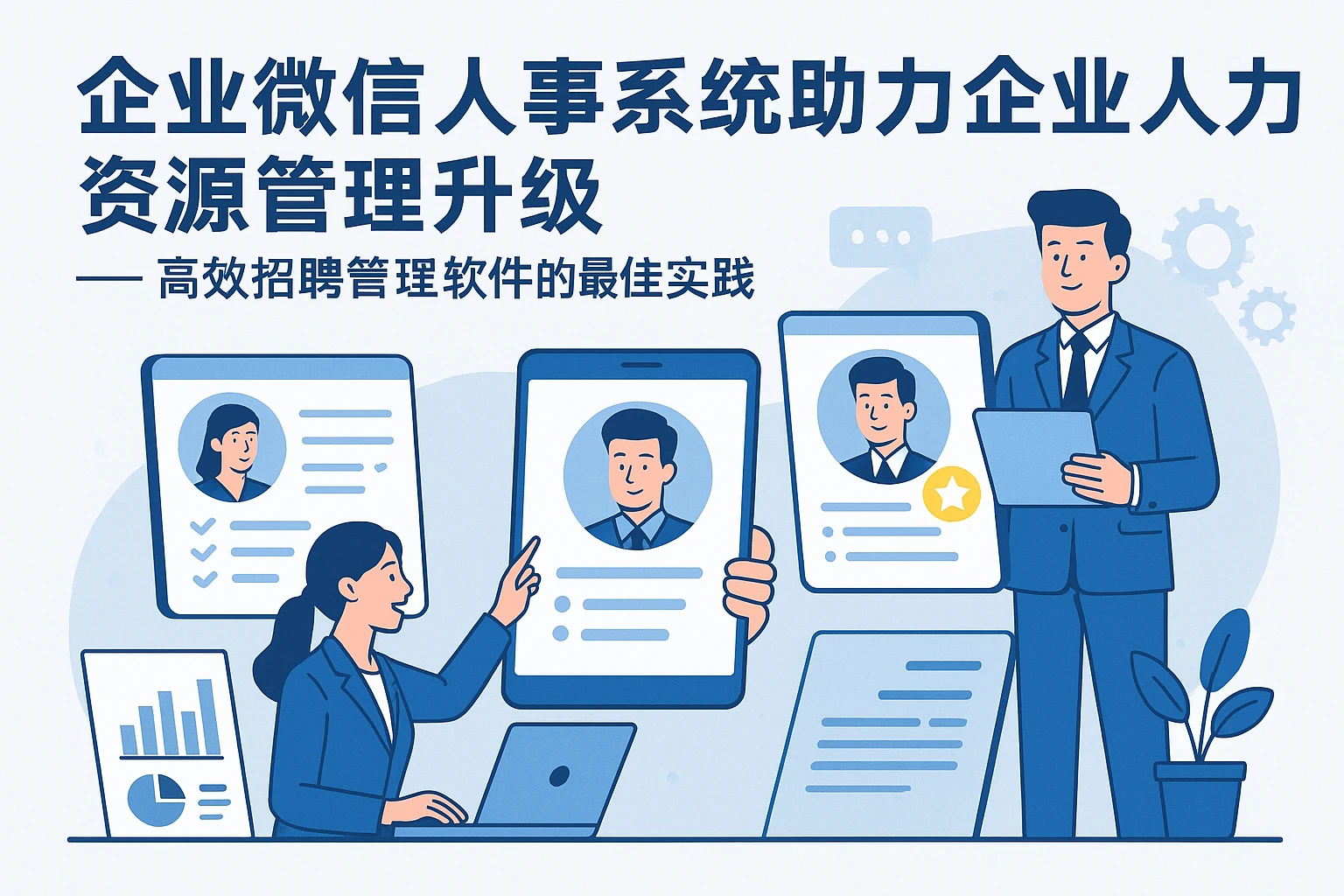 企业微信人事系统助力企业人力资源管理升级 —— 高效招聘管理软件的最佳实践
