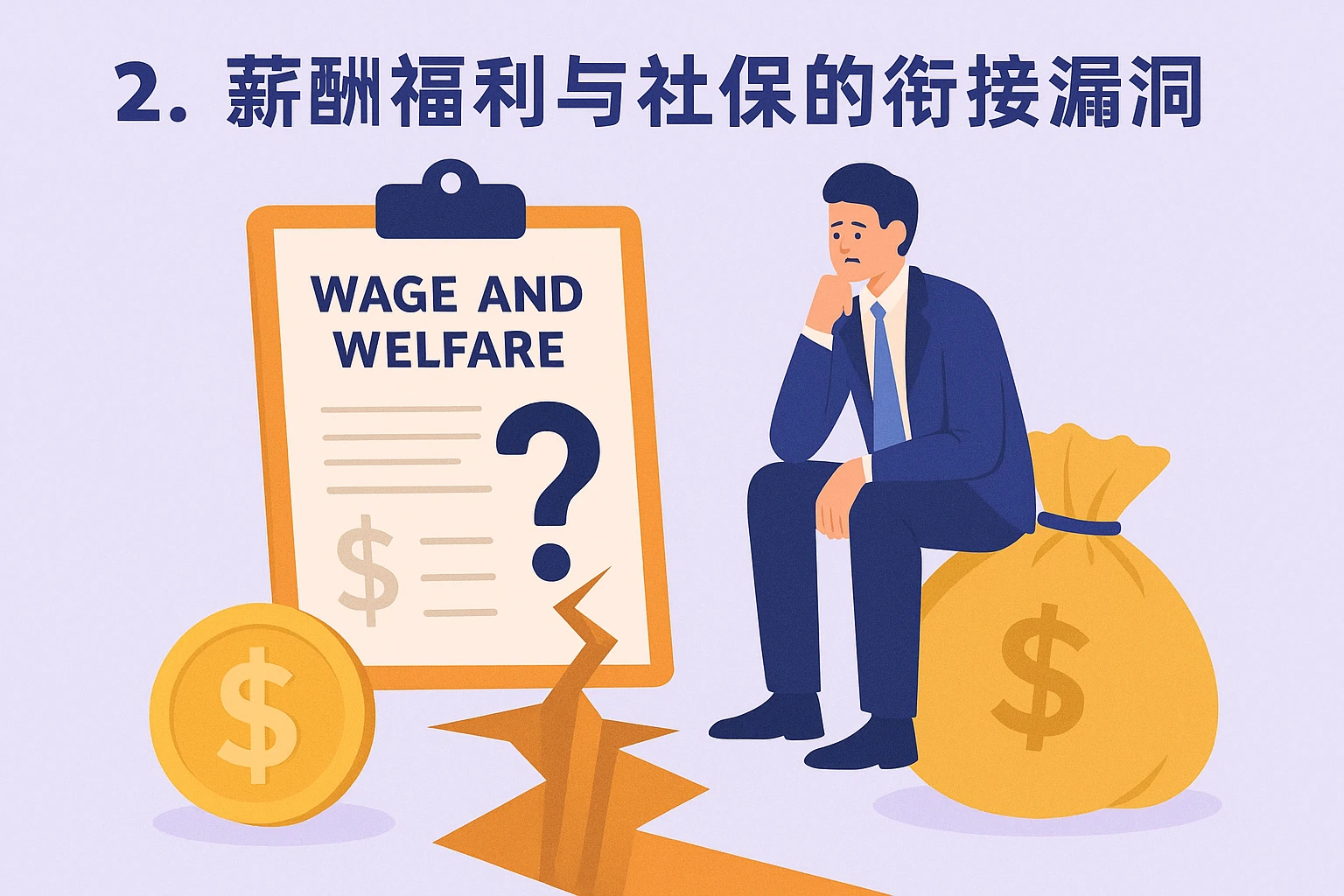 2. 薪酬福利与社保的衔接漏洞