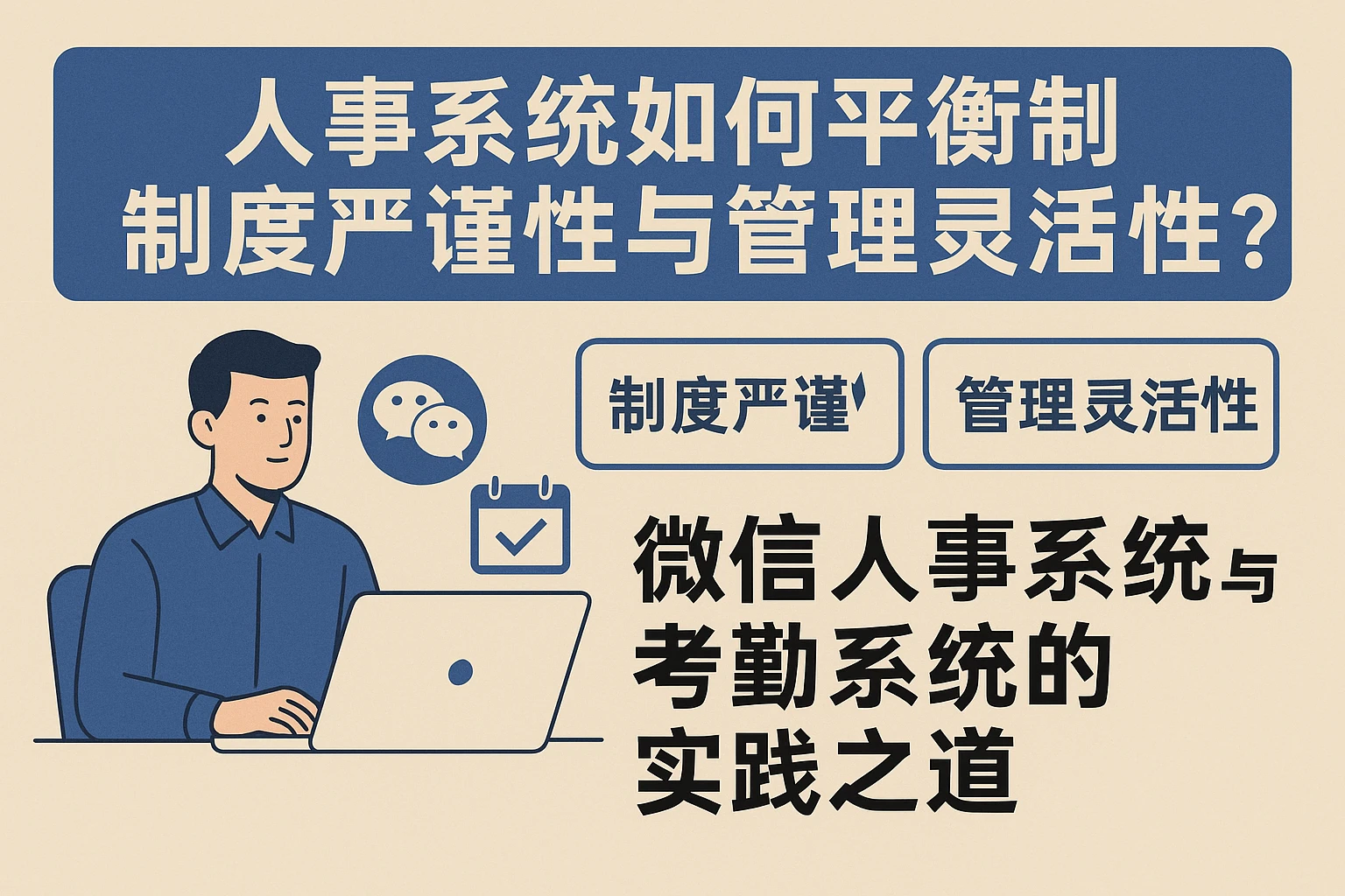人事系统如何平衡制度严谨性与管理灵活性？微信人事系统与考勤系统的实践之道