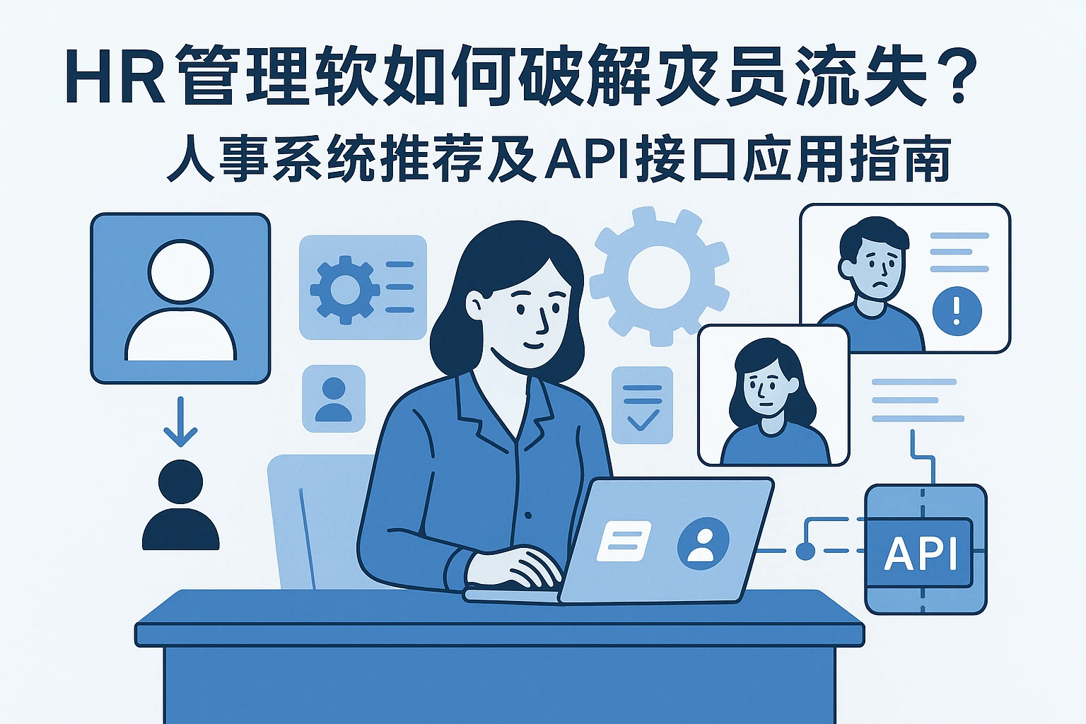 HR管理软件如何破解核心员工流失困局？人事系统推荐及API接口应用指南