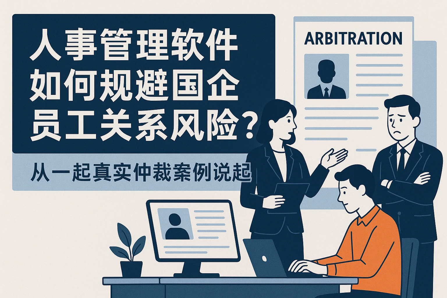 人事管理软件如何规避国企员工关系风险？从一起真实仲裁案例说起