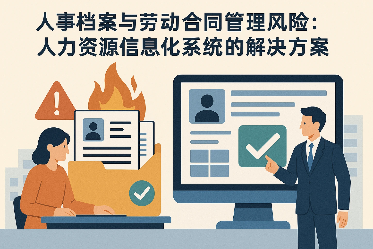 人事档案与劳动合同管理风险：人力资源信息化系统的解决方案