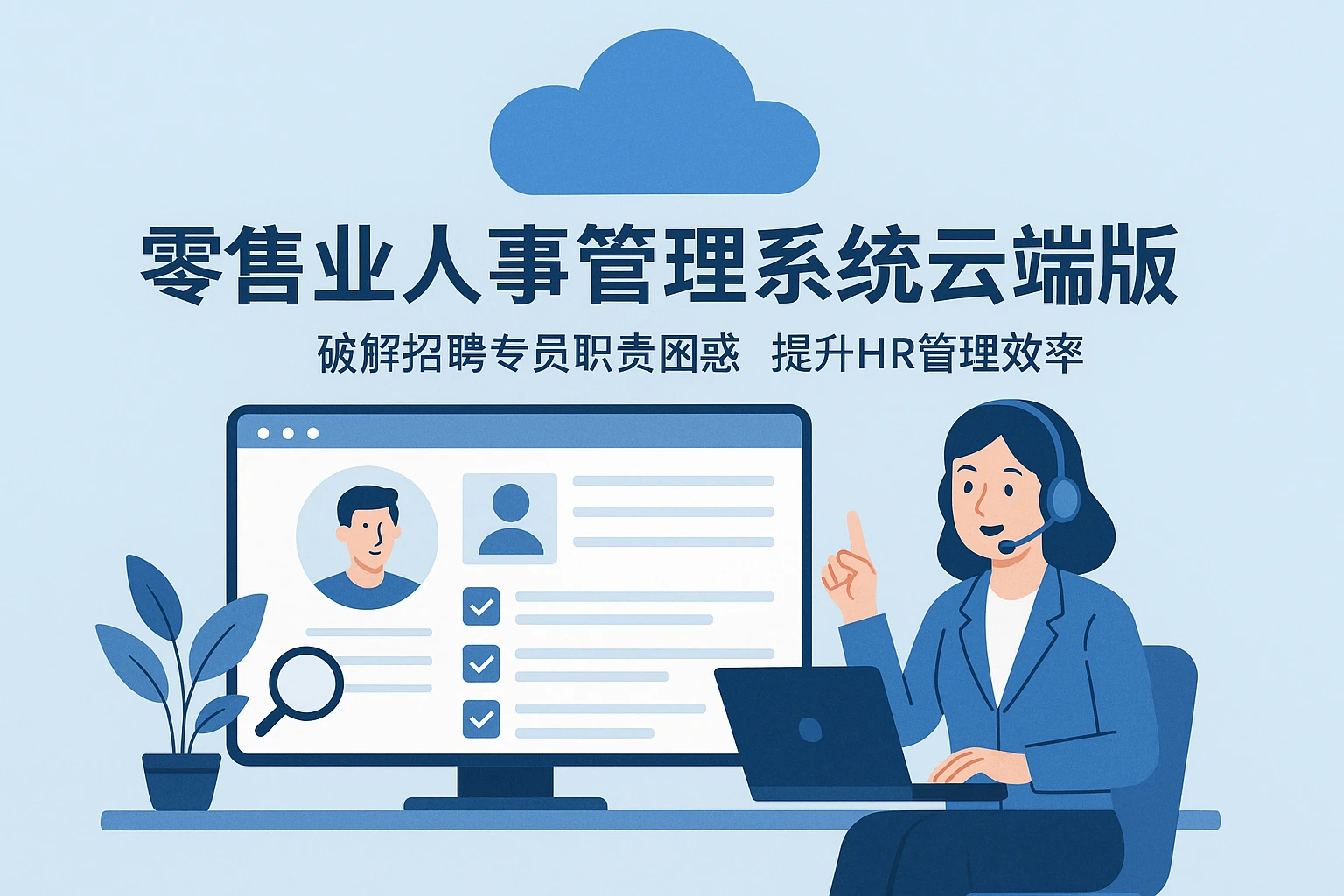零售业人事管理系统云端版：破解招聘专员职责困惑，提升HR管理效率