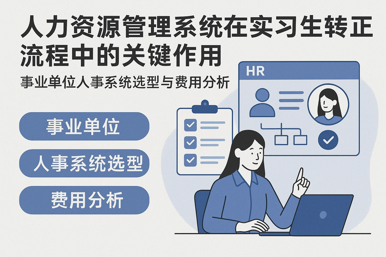 人力资源管理系统在实习生转正流程中的关键作用——事业单位人事系统选型与费用分析