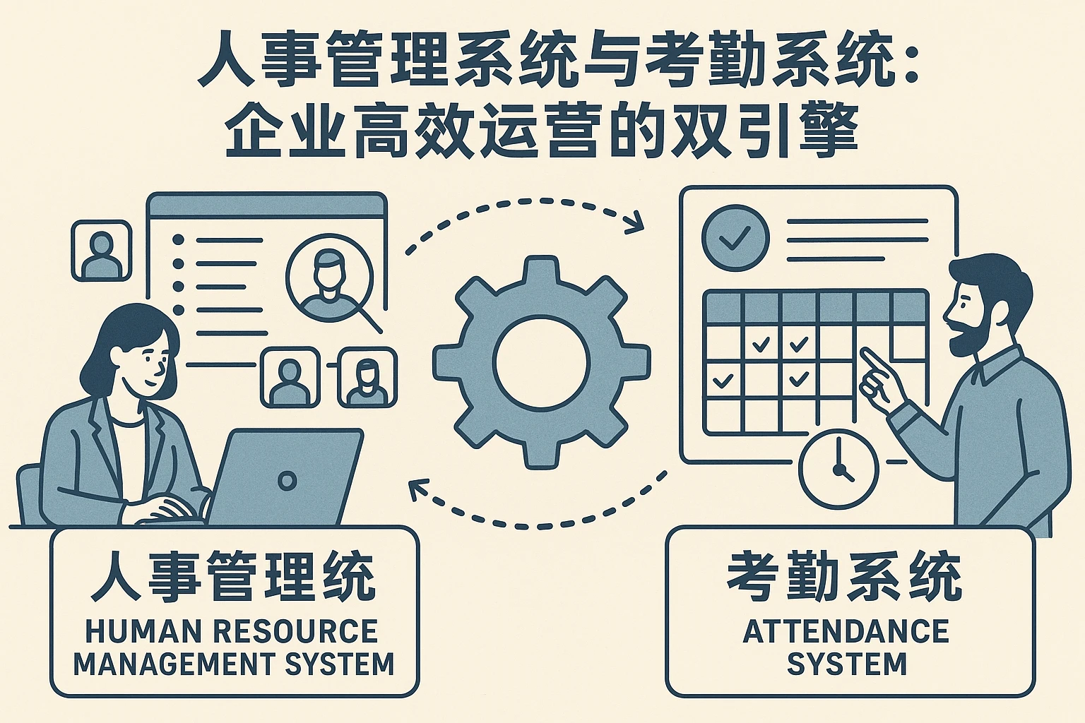 人事管理系统与考勤系统：企业高效运营的双引擎
