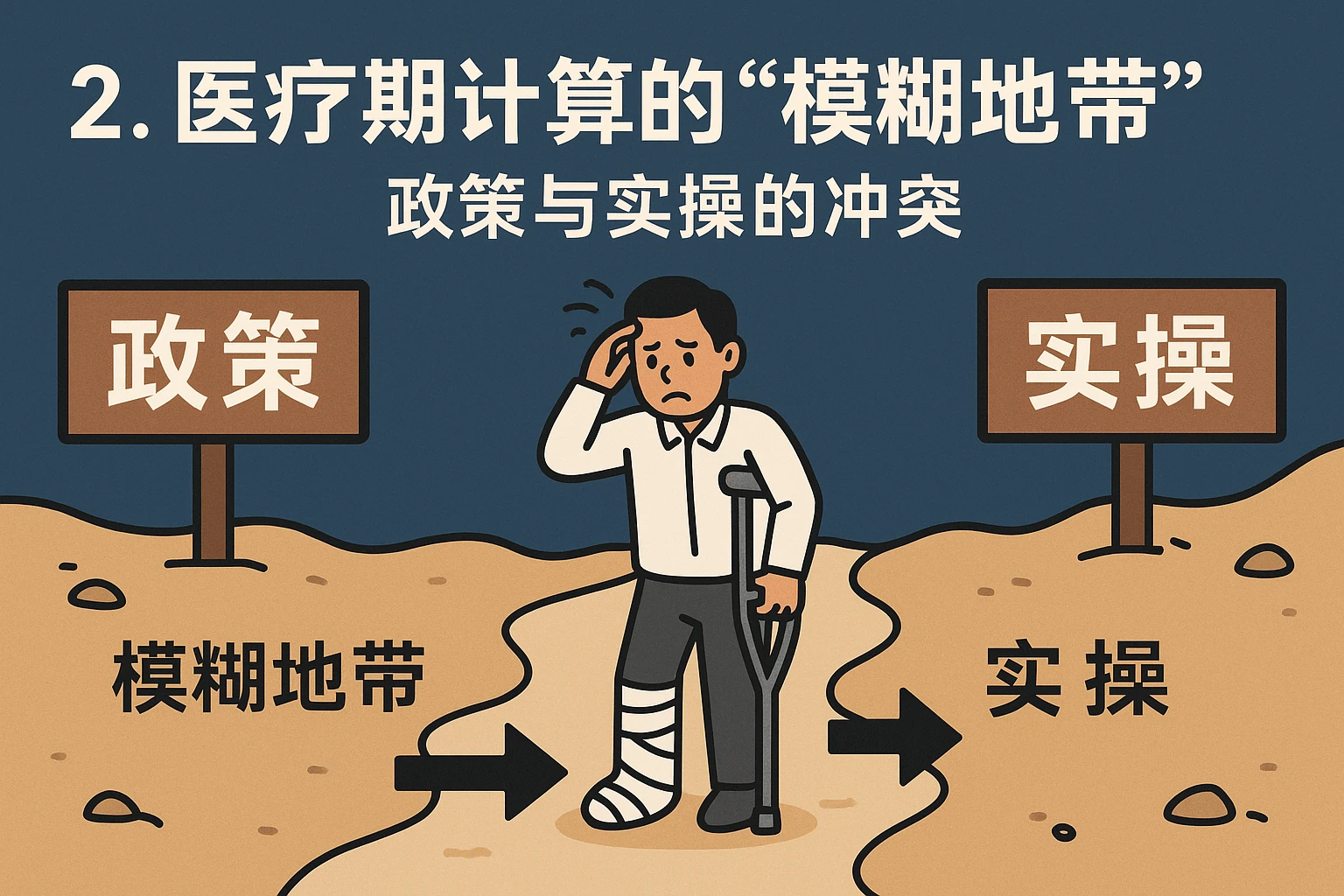 2. 医疗期计算的“模糊地带”：政策与实操的冲突