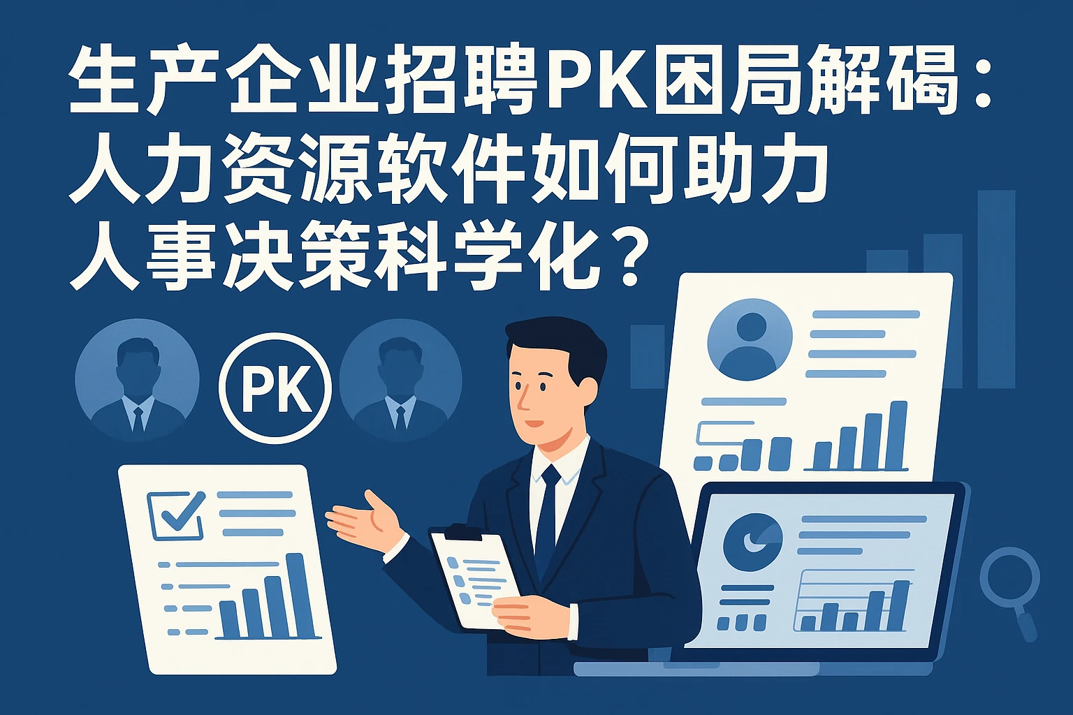 生产企业招聘PK困局破解：人力资源软件如何助力人事决策科学化？