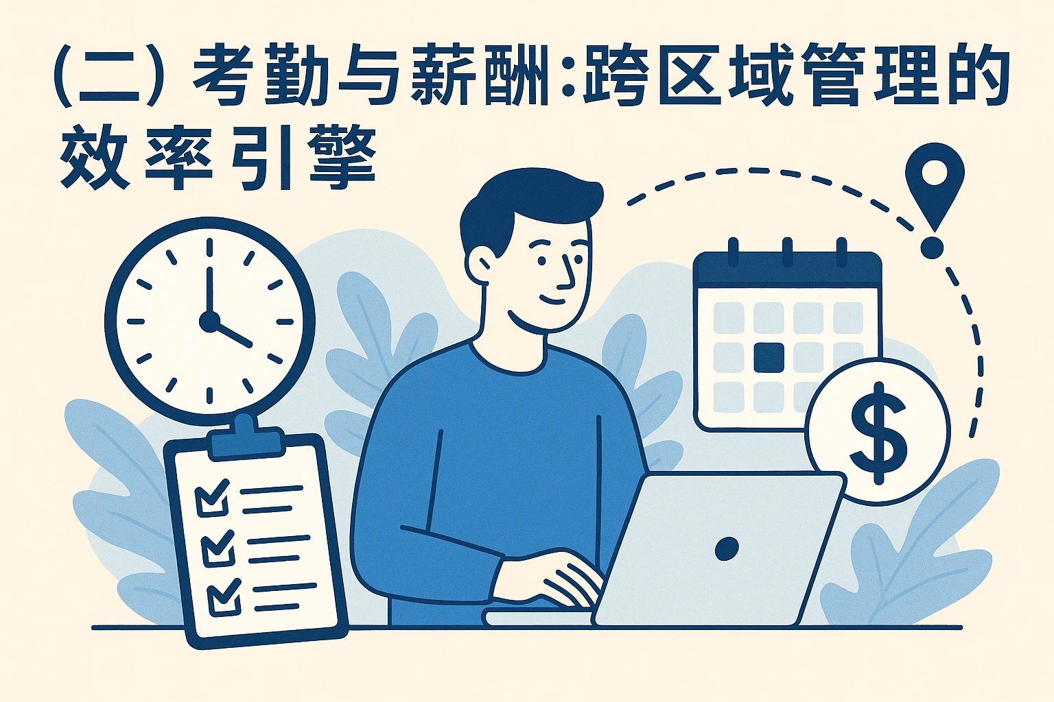 （二）考勤与薪酬：跨区域管理的效率引擎