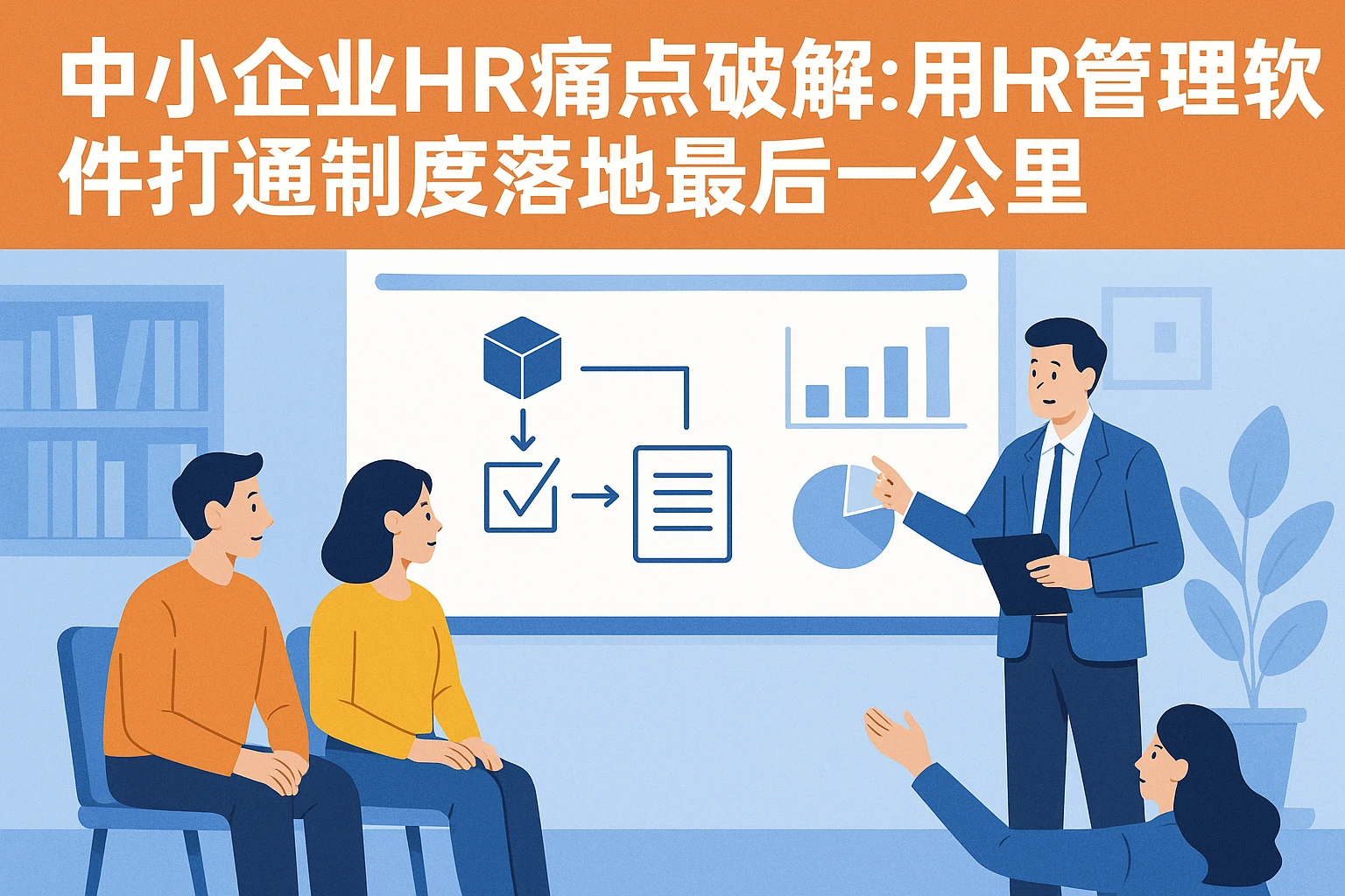 中小企业HR痛点破解：用HR管理软件打通制度落地最后一公里