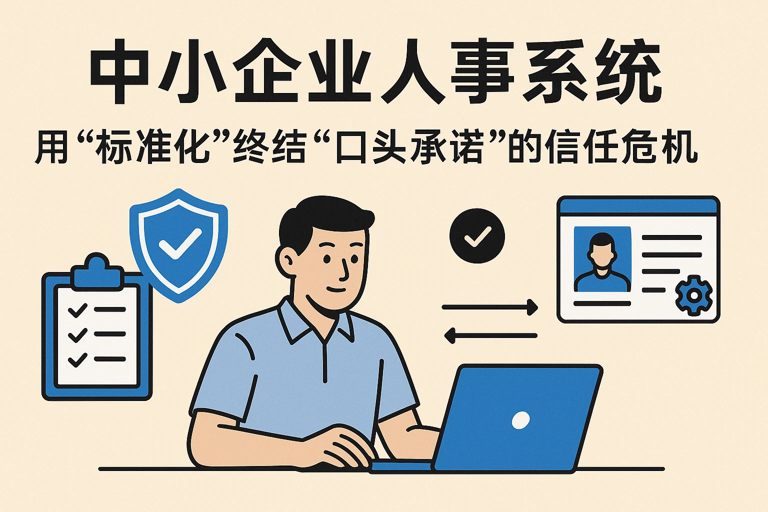 中小企业人事系统：用“标准化”终结“口头承诺”的信任危机