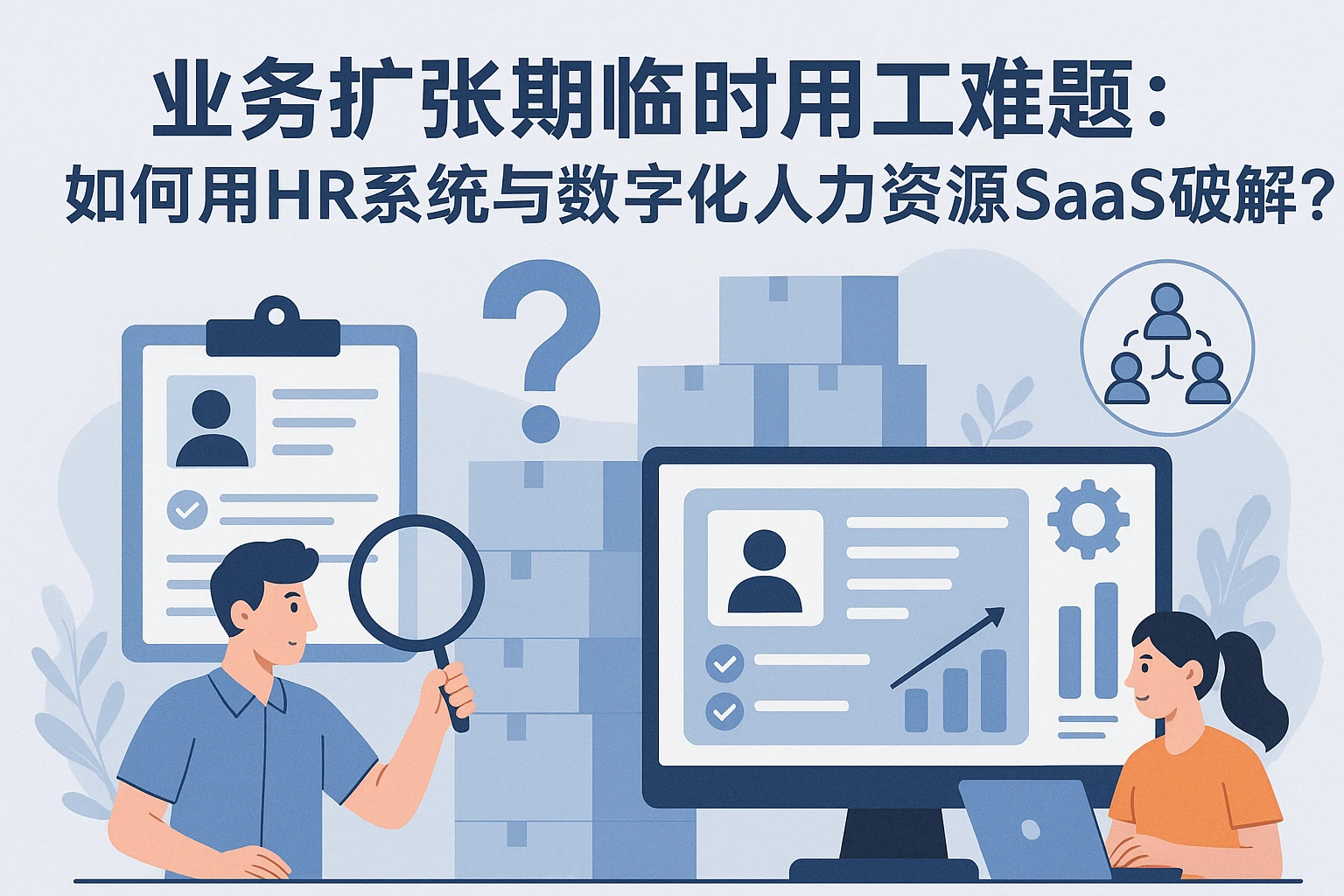 业务扩张期临时用工难题：如何用HR系统与数字化人力资源SaaS破解？