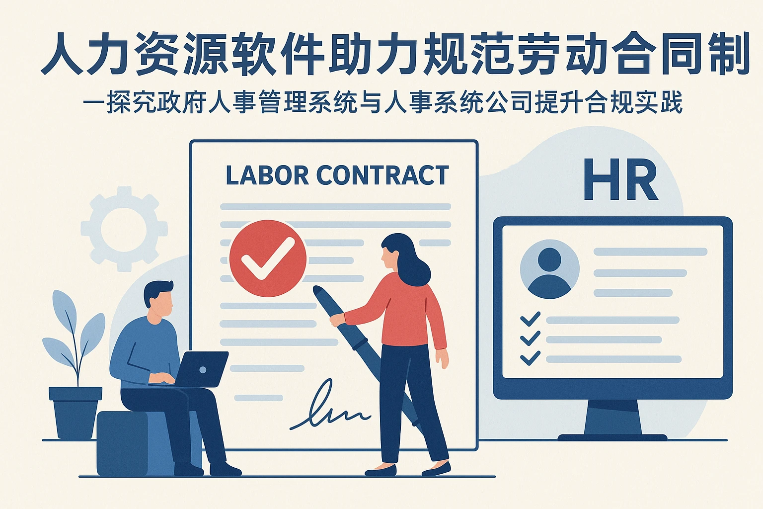 人力资源软件助力规范劳动合同管理——探究政府人事管理系统与人事系统公司提升合规实践