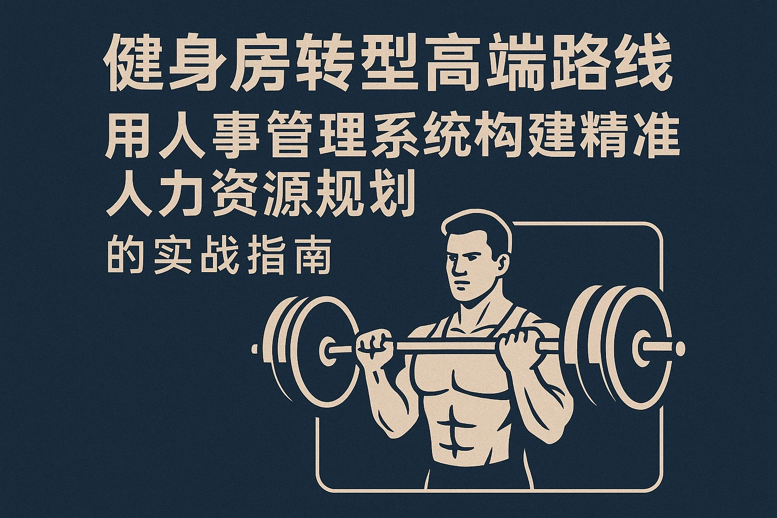 健身房转型高端路线：用人事管理系统构建精准人力资源规划的实战指南