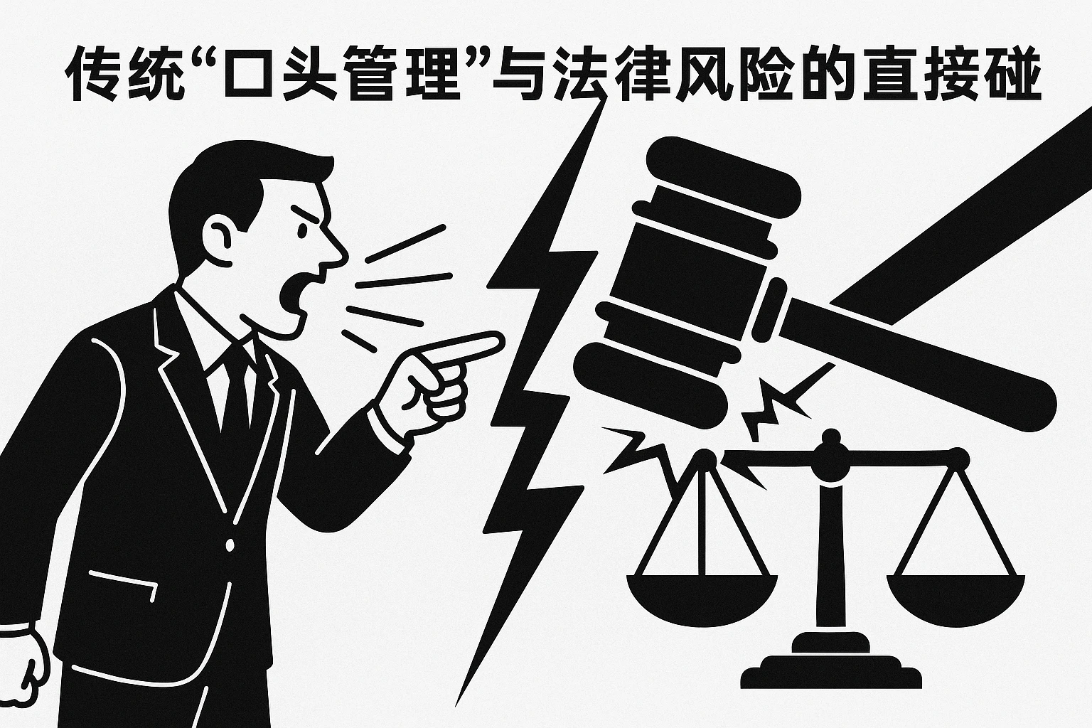 传统“口头管理”与法律风险的直接碰撞