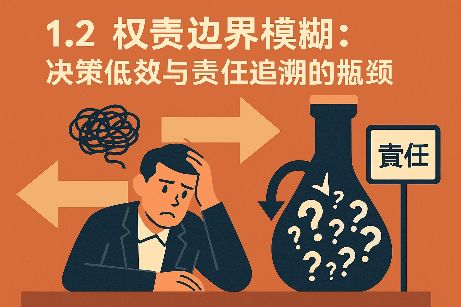1.2 权责边界模糊：决策低效与责任追溯的瓶颈