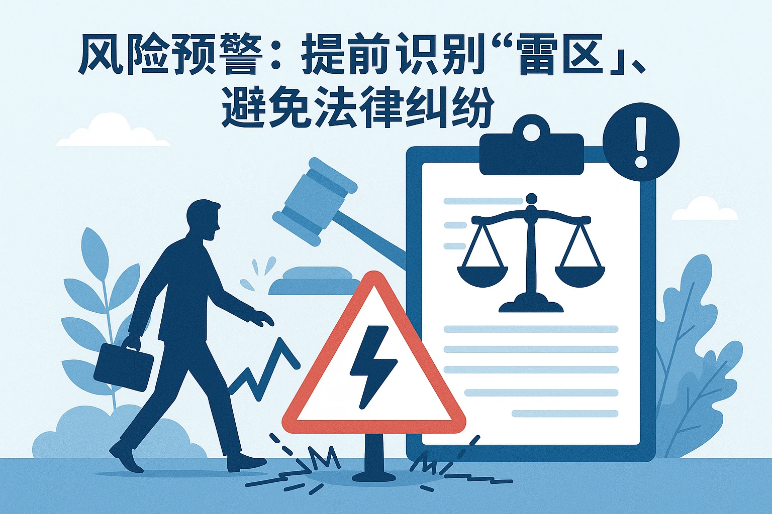 2. 风险预警：提前识别“雷区”，避免法律纠纷