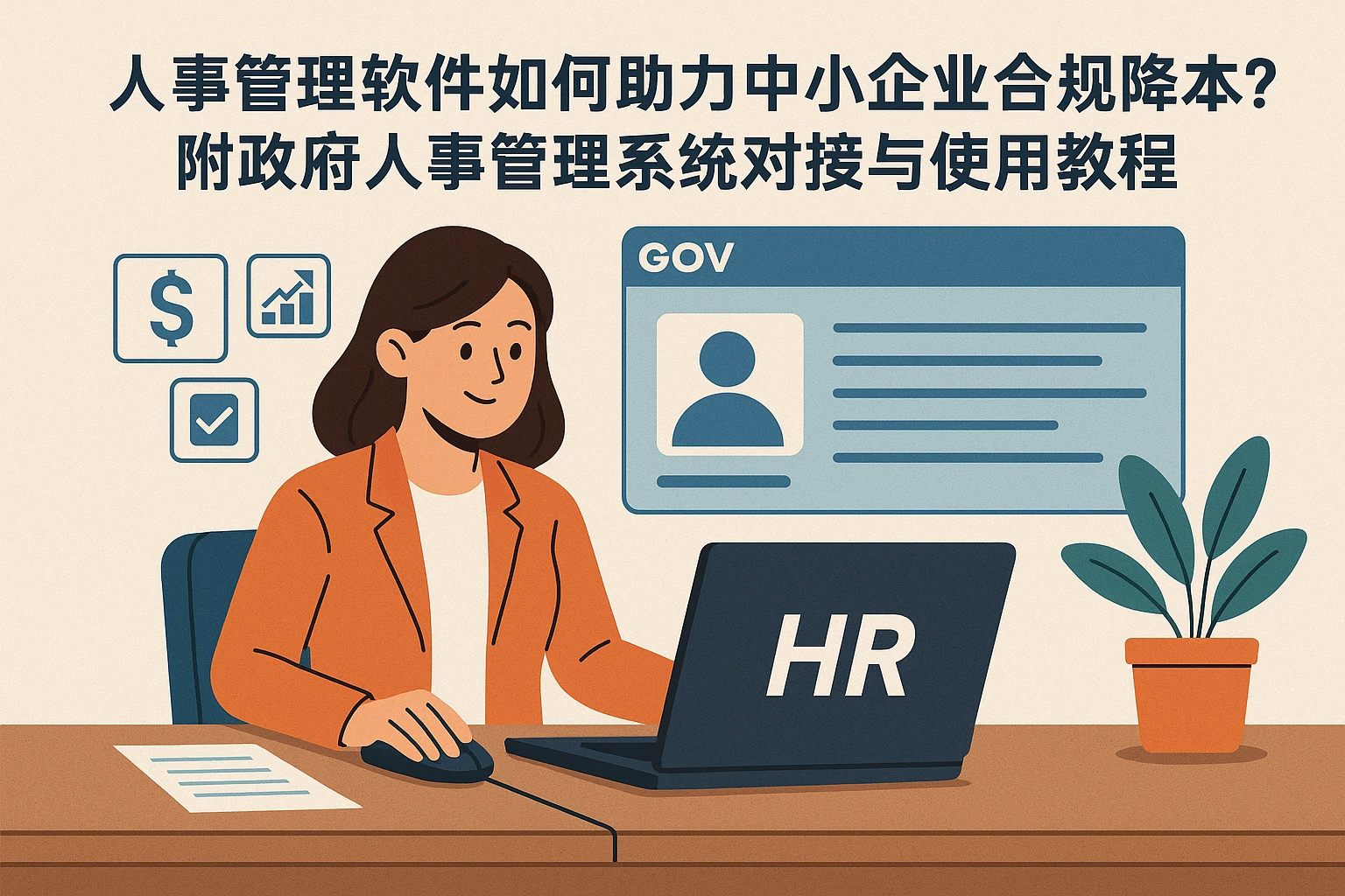 人事管理软件如何助力中小企业合规降本？附政府人事管理系统对接与使用教程