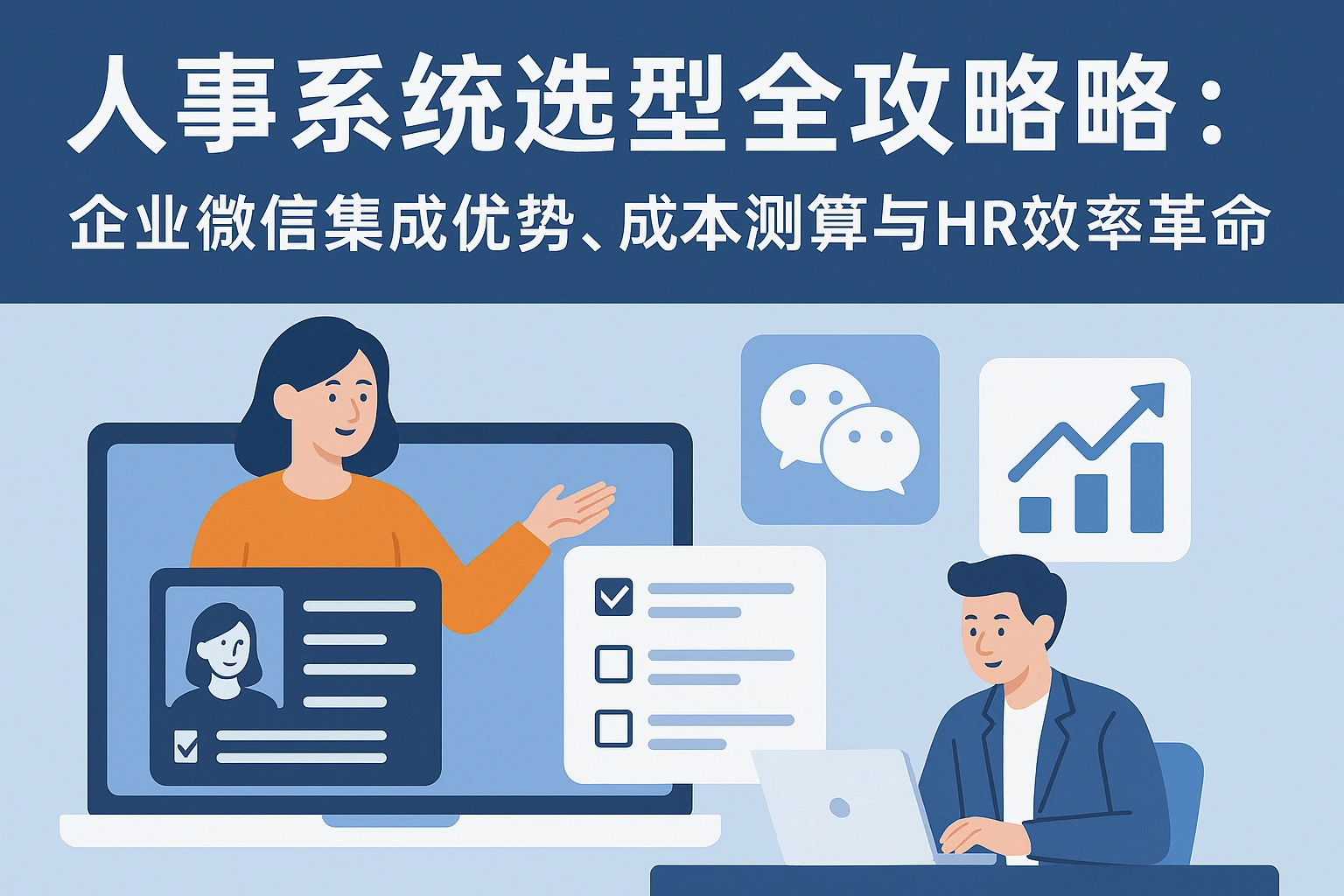 人事系统选型全攻略：企业微信集成优势、成本测算与HR效率革命