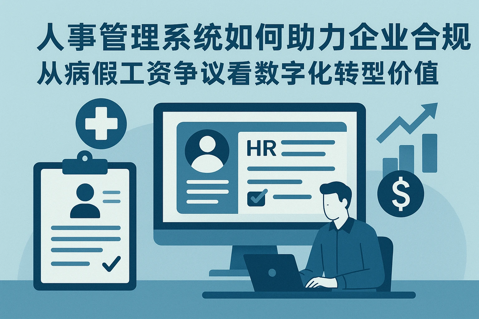 人事管理系统如何助力企业合规：从病假工资争议看数字化转型价值