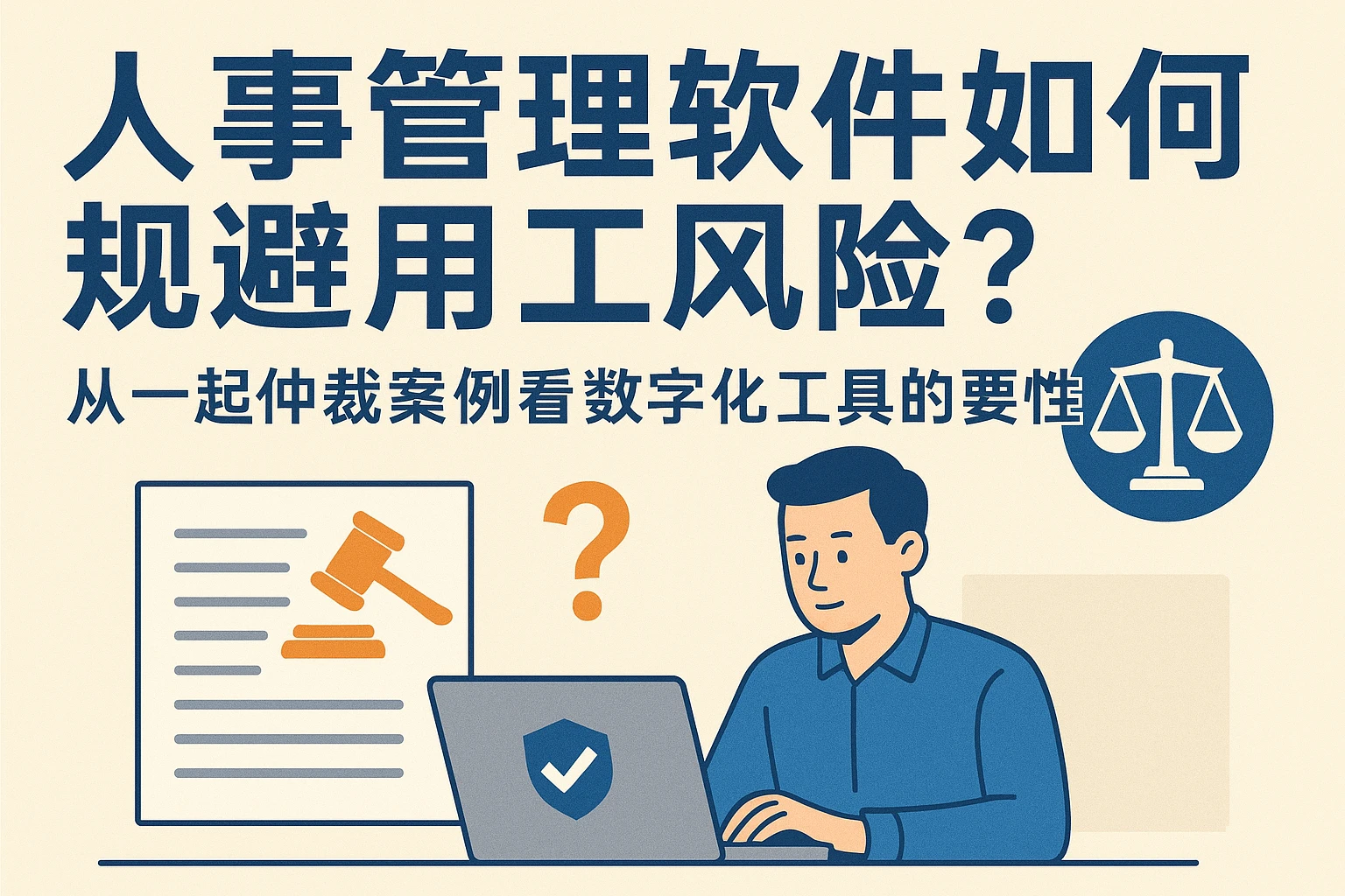 人事管理软件如何规避用工风险？从一起仲裁案例看数字化工具的必要性