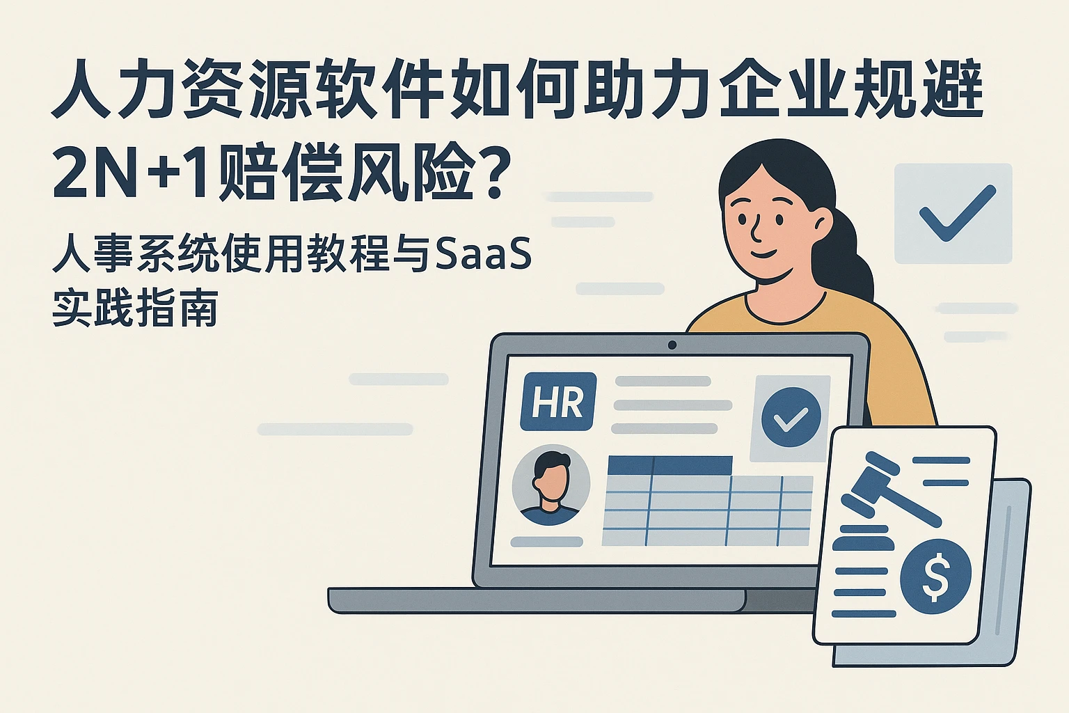 人力资源软件如何助力企业规避2N+1赔偿风险？人事系统使用教程与SaaS实践指南