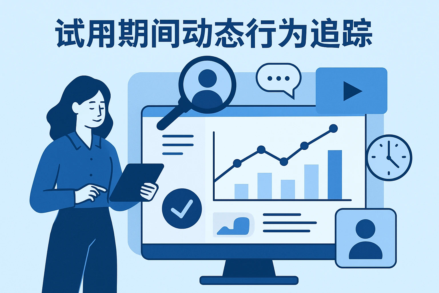 试用期间动态行为追踪