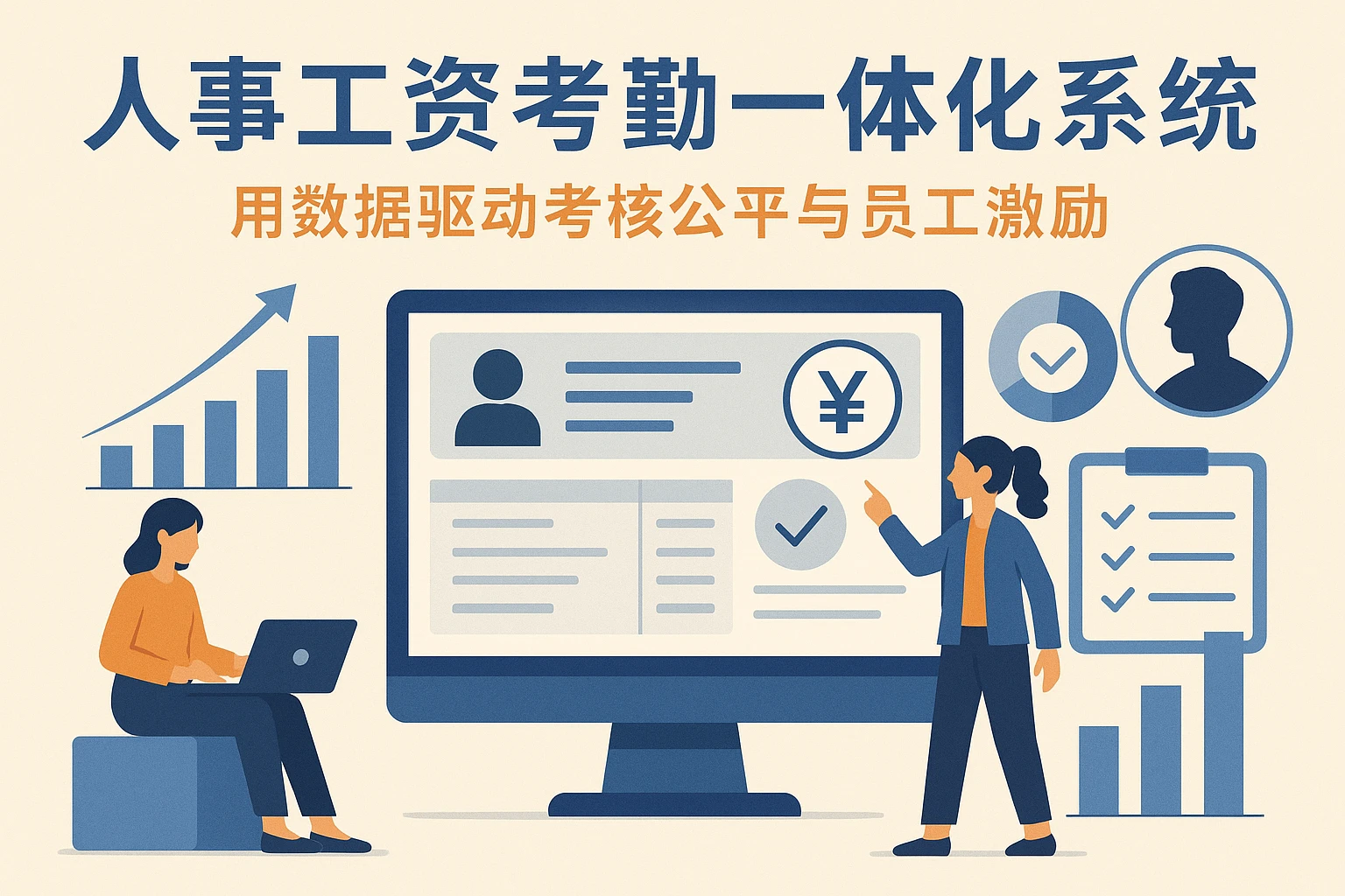 人事工资考勤一体化系统：用数据驱动考核公平与员工激励