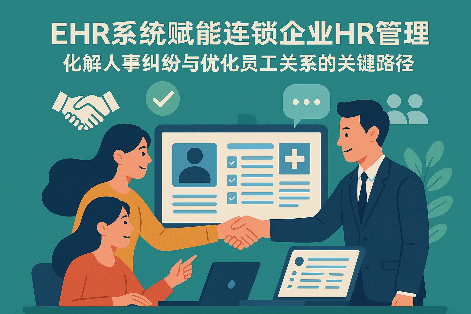 EHR系统赋能连锁企业HR管理：化解人事纠纷与优化员工关系的关键路径