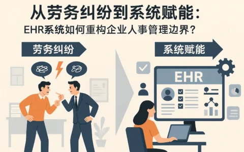 从劳务纠纷到系统赋能：EHR系统如何重构企业人事管理边界？