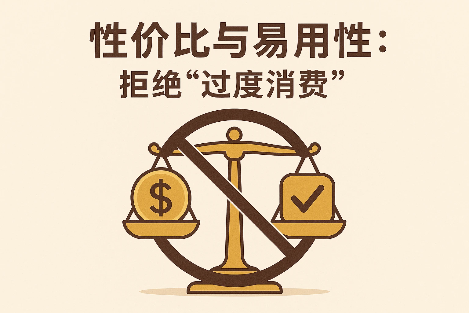 2. 性价比与易用性：拒绝“过度消费”