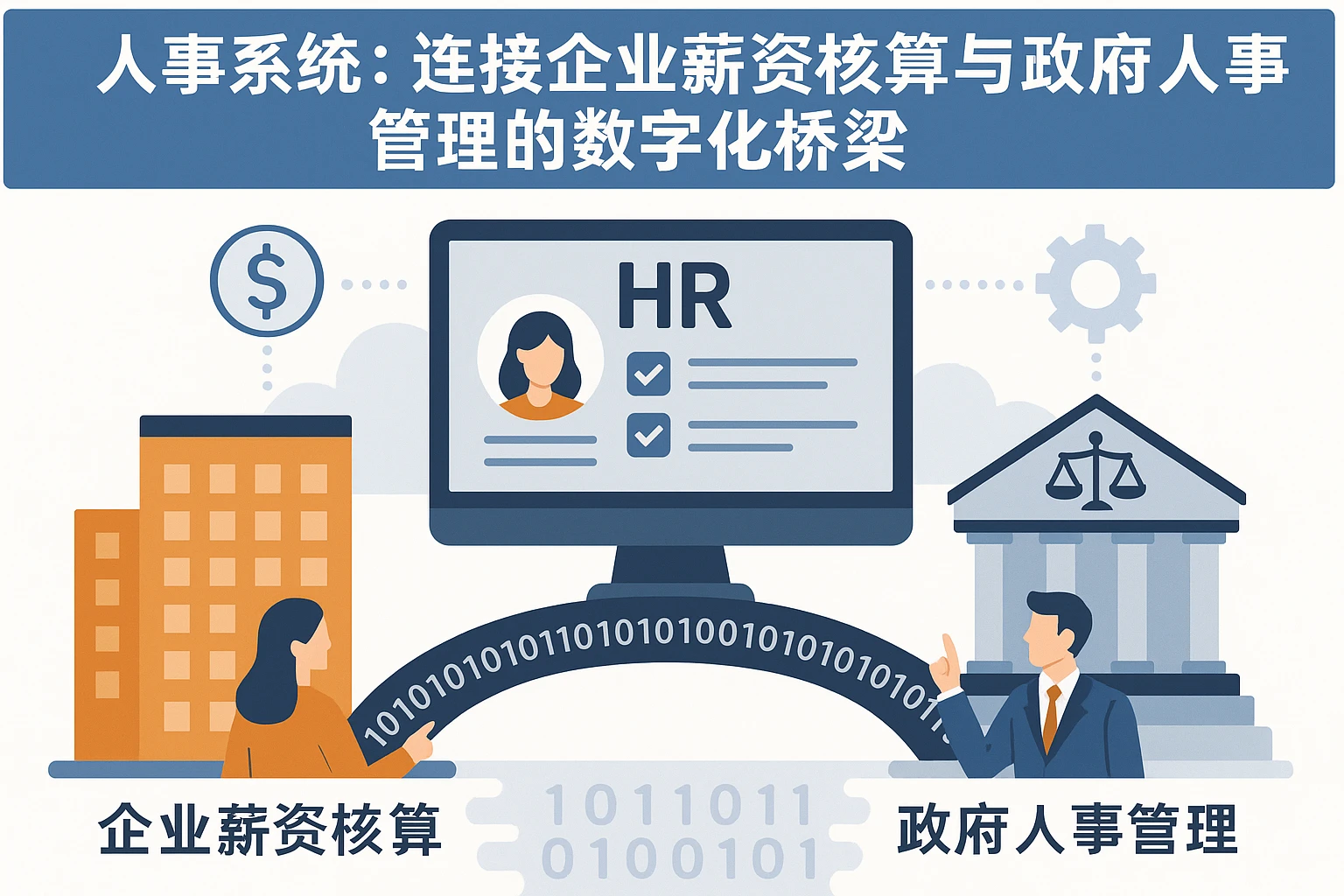 人事系统：连接企业薪资核算与政府人事管理的数字化桥梁