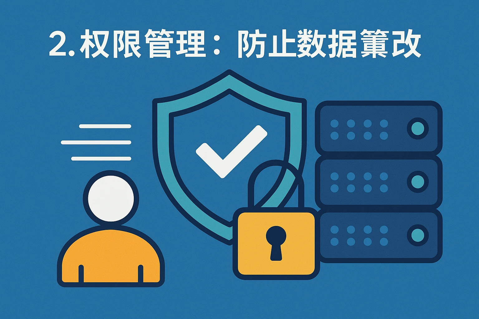 2. 权限管理：防止数据篡改